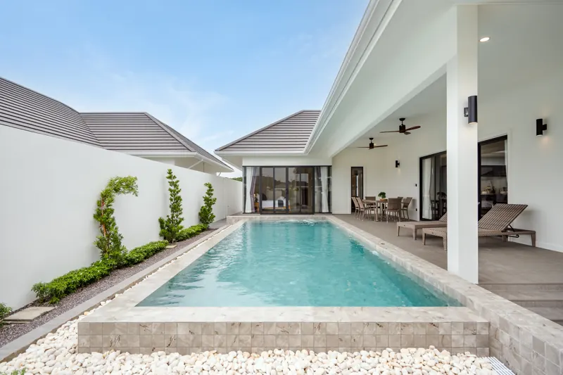 Pool Villa Hua Hin 3BR, same design as plot 7 – photo 1
